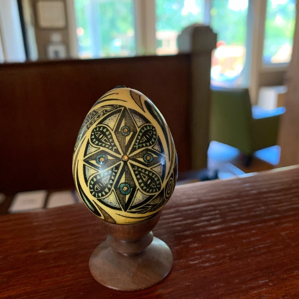 Russian blown egg
